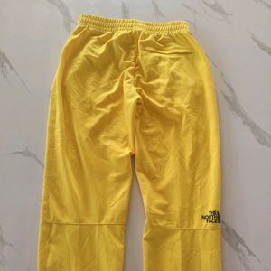 NORTH FACE YELLOW LOWER TRACKPANT