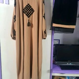 Beautiful Hand Work Abaya