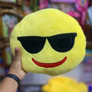 Emoji Smiley Cushion Pillow Polyester Fibre Smile