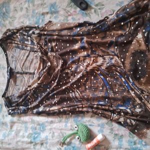 Draped Clubing Gyaru Top