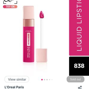 Branded Loreal Liquid Lipstick