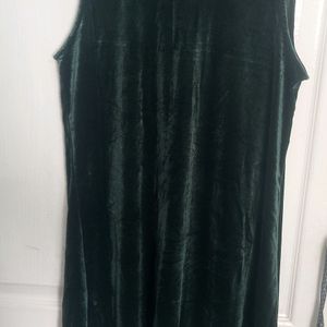 Dark Green Dress