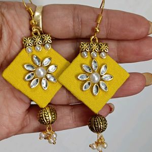 Kundan Pearl Earrings