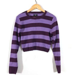 Purple Strips Casual Top(Women’s)