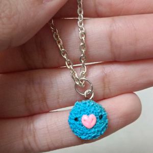 BT21 Mang Handmade Clay Pendant With Duck Badge