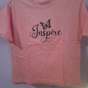 Peach Color Short Top