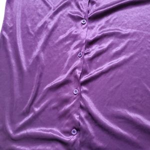 Solid Purple Nighsuit (Women)