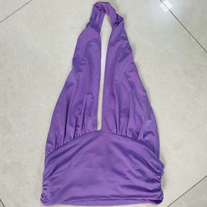 H&m Purple Top