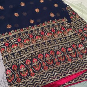 Pakistani Heavy Dupatta Hand Zari Work