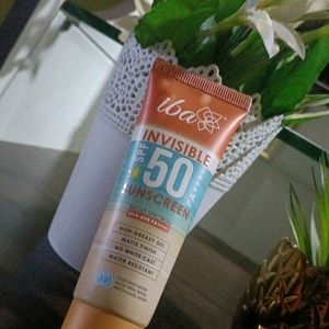 Iba Invisible SPF50 Sunscreen Broad Spectrum