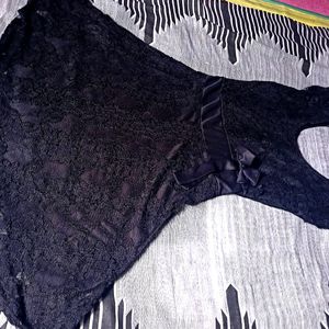 Black Sexy Short Dress (Premium Quality)