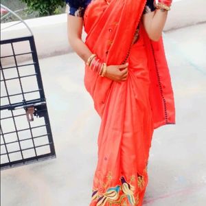 Hand Work Saree