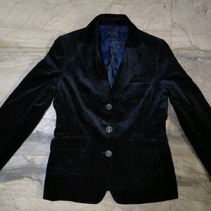 Banana Republic Velvet Blazer Jacket Size S