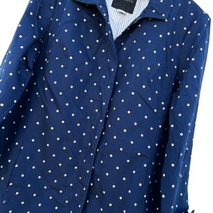 Polka Dot Long Coat