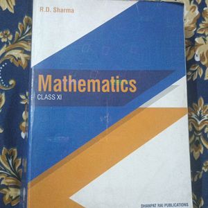 R D Sharma Mathematics Class XI