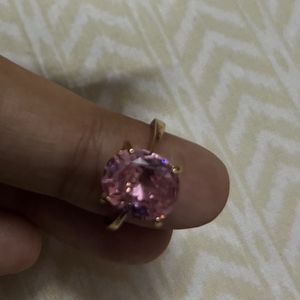 Pink Stone Ring