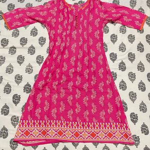 Pink Kurta