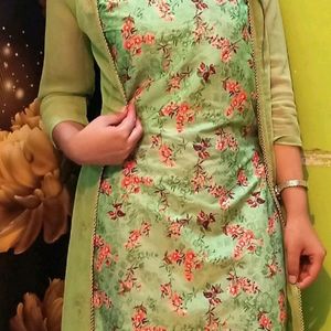 Beautiful Pista Green Colour Kurti Size Xxl