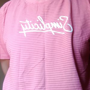 Pink Simplicity Tshirt