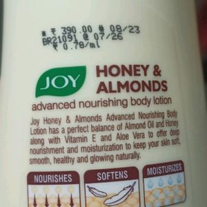 JOY Honey & Almonds Body Lotion