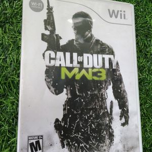 Nintendo Wii Call Of Duty MW3