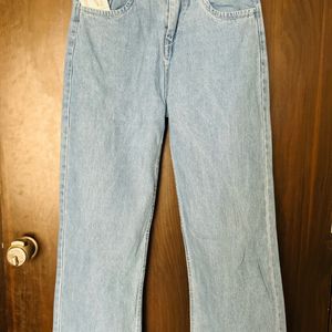 Wide Leg Denim Jeans