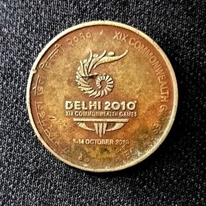 INDIA 5 RUPEES Commonwealth Coin