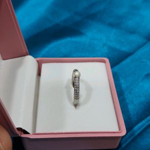 925 Italian Silver Ladies Ring