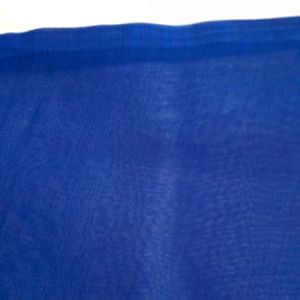 Dark Blue Georgette Saree with Blouse