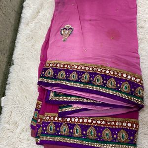 Heavy Work Saree