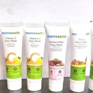 mama earthh Face Wash & Mask Pack Of 6