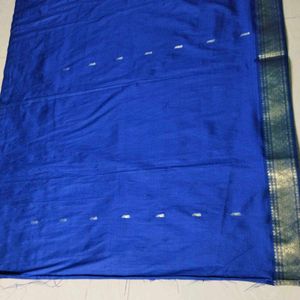 Navy Blue Colour Pure Silk Saree