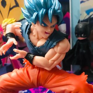 Blue Hair Goku Dbz Action Figure 20 Cm