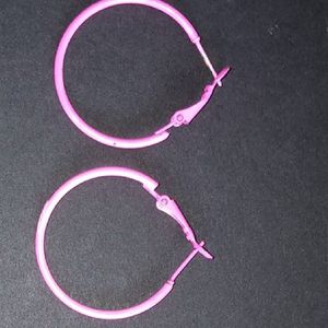 Pink Earrings Women