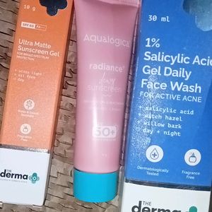 Sunscreen And Facewash Combo