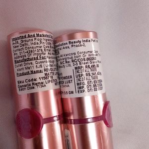 2pc Makeup Revolution Powder Matte Lipstick