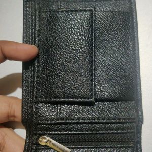 Men Wallet Black New Synthetic Leather