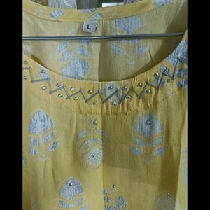 Yellow Kurta Set