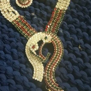 Multicolor Stone Necklace Set