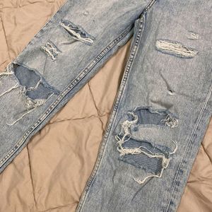 Ripped H&M jeans