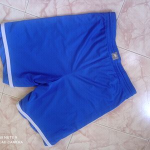 Blue Shorts For Man