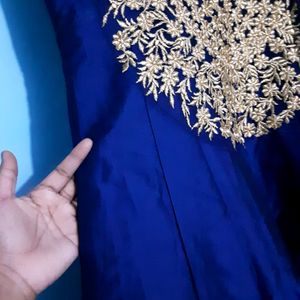 Royal Blue Ethnic Gown