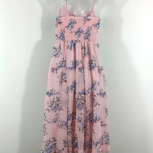 Pink Floral Dres