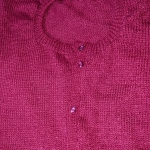 Maroon Woollen Sweater