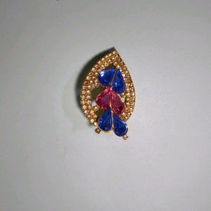 2 Rhinestone Brooch