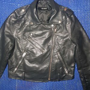 P&b Leather Jacket Womens