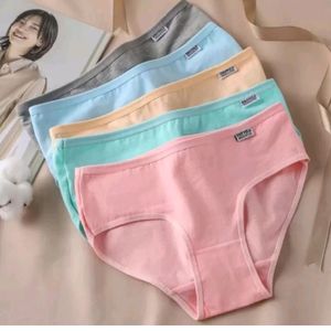 Pack Of 4 Girls Bikini Multicolour Panty