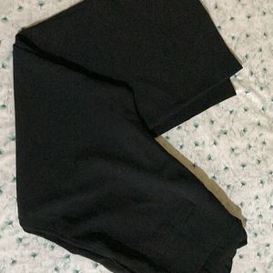 Flared Black Pants H&M