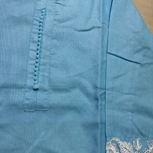 Suit Of Blue Kurti