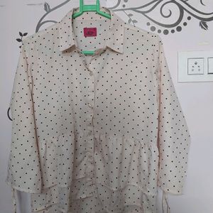 Pholke Dot Light Peach Top